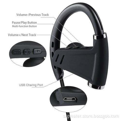 wireless bluetooth headset 2017 HOT sale bluetooth earphone with CSR chipset